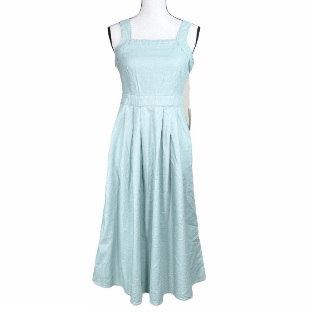 Universal thread mint dress with pockets